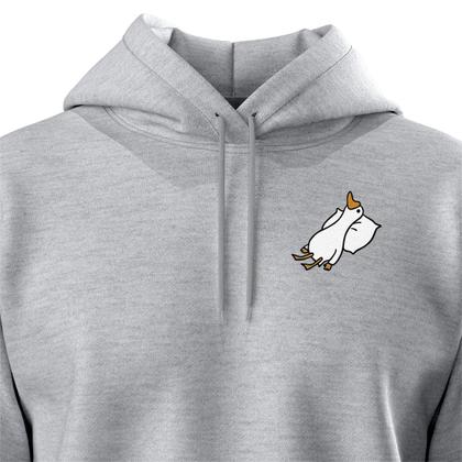 Imagem de Moletom Blusa de Frio Fechado Bolso Canguru Com Capuz Relaxado