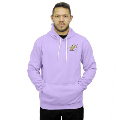 Imagem de Moletom Blusa de Frio Fechado Bolso Canguru Com Capuz Relaxado