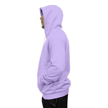 Imagem de Moletom Blusa de Frio Fechado Bolso Canguru Com Capuz Relaxado