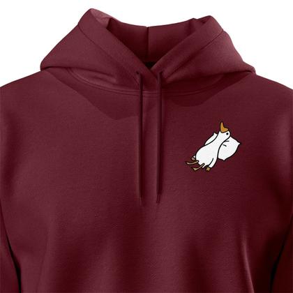 Imagem de Moletom Blusa de Frio Fechado Bolso Canguru Com Capuz Relaxado