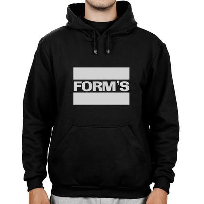 Imagem de Moletom Canguru Foms Brasil Com Capuz e Bolsos Flanelado Algodão/Poliester