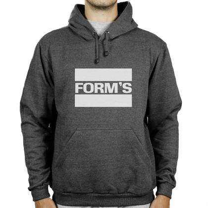 Imagem de Moletom Canguru Foms Brasil Com Capuz e Bolsos Flanelado Algodão/Poliester