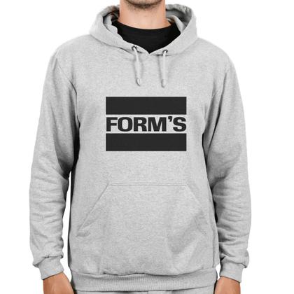 Imagem de Moletom Canguru Foms Brasil Com Capuz e Bolsos Flanelado Algodão/Poliester