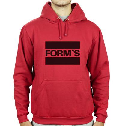 Imagem de Moletom Canguru Foms Brasil Com Capuz e Bolsos Flanelado Algodão/Poliester