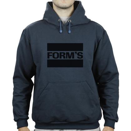 Imagem de Moletom Canguru Foms Brasil Com Capuz e Bolsos Flanelado Algodão/Poliester