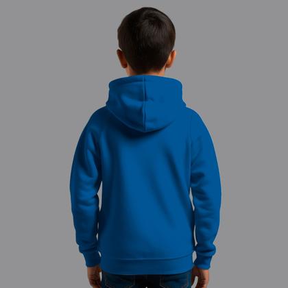 Imagem de Moletom Canguru Infantil Basico Masculino Casual Moda Country Inverno Capuz e Bolso Tecido Macio Cowboy Laço
