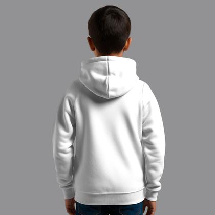 Imagem de Moletom Canguru Infantil Basico Masculino Streetwear Casual Estiloso Inverno Blusa De Frio Tecido Macio Bike Color