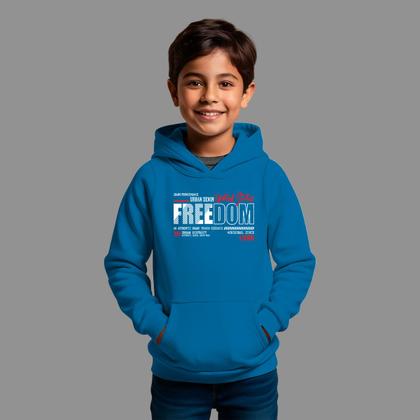 Imagem de Moletom Canguru Infantil Masculino Streetwear Casual Confortável Inverno Blusa De Frio Freedon