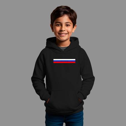 Imagem de Moletom Canguru Infantil Masculino Streetwear Casual Moda De Rua Tecido Macio Russia