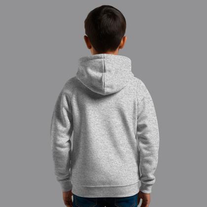 Imagem de Moletom Canguru Infantil Masculino Streetwear Moda De Rua Confortável Inverno Blusa De Frio Los Angeles