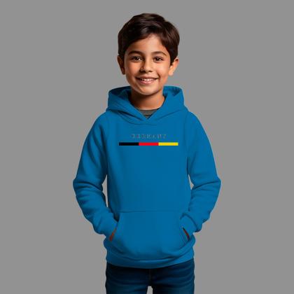 Imagem de Moletom Canguru Infantil Masculino Streetwear Moda De Rua Inverno Blusa De Frio Tecido Macio Germany
