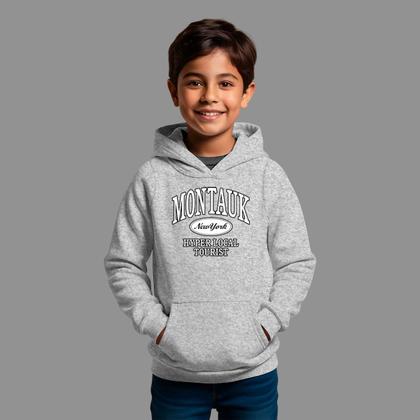 Imagem de Moletom Canguru Infantil Masculino Streetwear Moda De Rua Tecido Macio Montauk