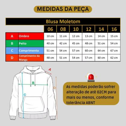 Imagem de Moletom Canguru Infantil Streetwear Basico Moda De Rua Confortável Inverno Blusa De Frio Denim