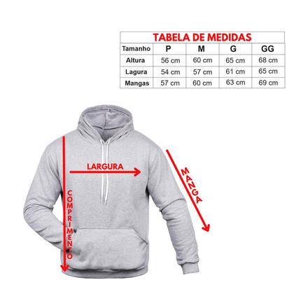 Imagem de Moletom Canguru Unissex Blusa De Frio Com Capuz Abrigo Liso Alta Qualidade Forrado