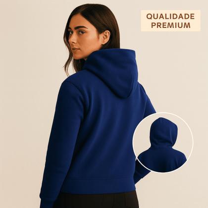 Imagem de Moletom Canguru Unissex Flanelado  Envio Rápido