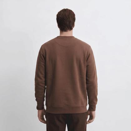 Imagem de Moletom Careca Masculino sem Capuz Inverno Quentinho Blusa de Frio Casual Confortável 2026