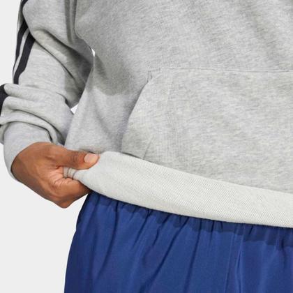 Imagem de Moletom Com Capuz Adidas 3 Stripes Masculino