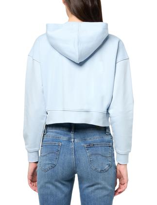 Imagem de Moletom com capuz florence by mills Cozy Crush Cropped Zip-up Niagara Mist