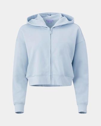 Imagem de Moletom com capuz florence by mills Cozy Crush Cropped Zip-up Niagara Mist