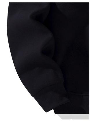 Imagem de Moletom com capuz masculino SOLY HUX com zíper e manga comprida, preto