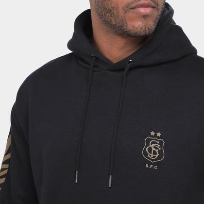 Imagem de Moletom Com Capuz Santos Futebol e Arte Masculino
