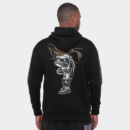 Imagem de Moletom Com Capuz Santos Futebol e Arte Masculino