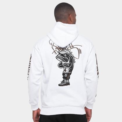 Imagem de Moletom Com Capuz Santos Futebol e Arte Masculino