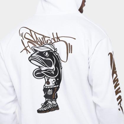 Imagem de Moletom Com Capuz Santos Futebol e Arte Masculino