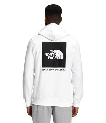 Imagem de Moletom com capuz THE NORTH FACE Box NSE para homem TNF branco/preto