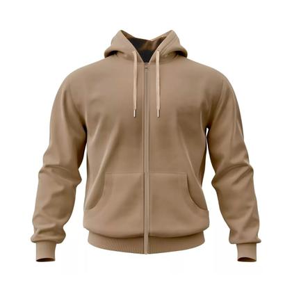 Imagem de Moletom Com Ziper, Masculino E Feminino, Confortavel .