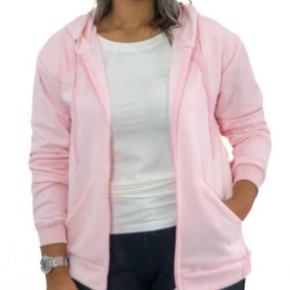 Imagem de Moletom Com Ziper, Masculino E Feminino, Confortavel .