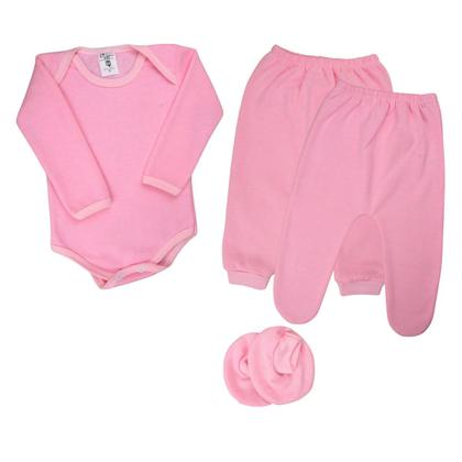 Imagem de Moletom Conjunto Com 6 Peças Primeiras Roupas Bebê Inverno