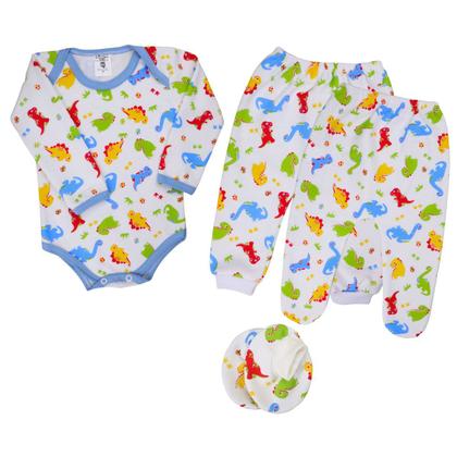 Imagem de Moletom Conjunto Com 6 Peças Primeiras Roupas Bebê Inverno