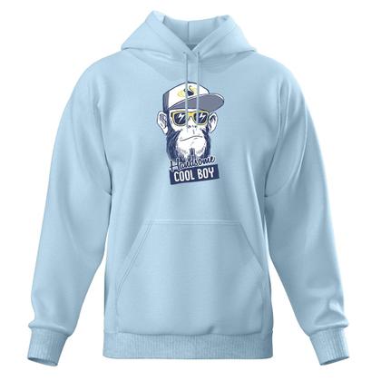 Imagem de Moletom De Frio Blusa Modelo Canguru Estampado Com Capuz Top
