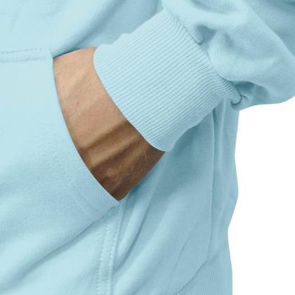 Imagem de Moletom De Frio Blusa Modelo Canguru Estampado Com Capuz Top