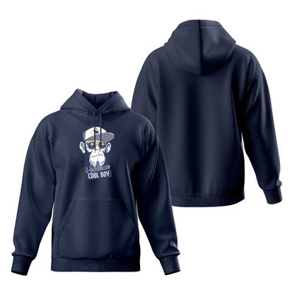 Imagem de Moletom De Frio Blusa Modelo Canguru Estampado Com Capuz Top