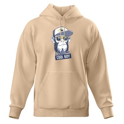 Imagem de Moletom De Frio Blusa Modelo Canguru Estampado Com Capuz Top