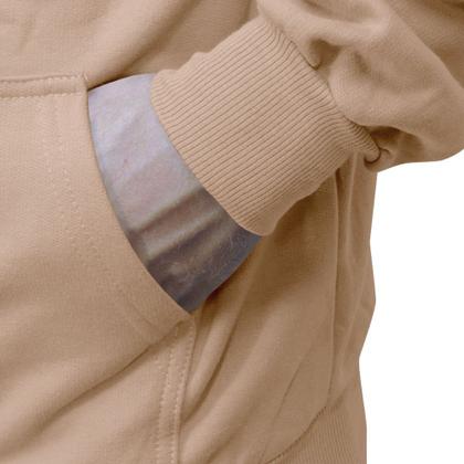 Imagem de Moletom De Frio Blusa Modelo Canguru Estampado Com Capuz Top