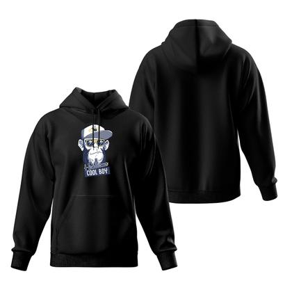 Imagem de Moletom De Frio Blusa Modelo Canguru Estampado Com Capuz Top