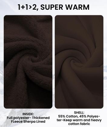 Imagem de Moletom de lã pesado com capuz GEEK LIGHTING para homens 3GG