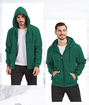 Imagem de Moletom de lã pesado com capuz GEEK LIGHTING para homens