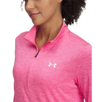 Imagem de Moletom de Treino Under Armour Tech 1/2 Zip Twist Feminino