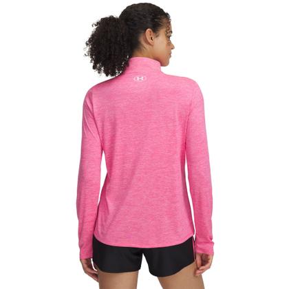 Imagem de Moletom de Treino Under Armour Tech 1/2 Zip Twist Feminino