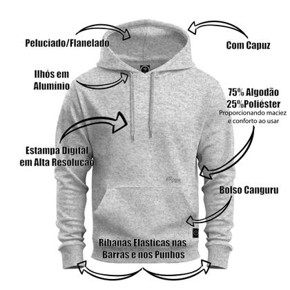 Imagem de Moletom Estampado Blusa De Frio Premium Personalizado Make IT