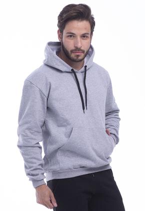 Imagem de Moletom Fechado Autem Originals Basico Liso com Bolso Canguru Punhos e Capuz