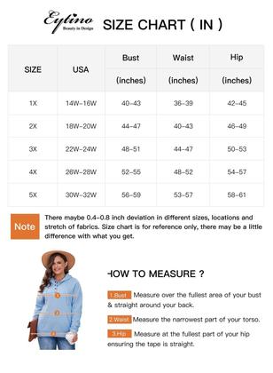 Imagem de Moletom feminino Eytino com capuz com botões plus size 5X marrom