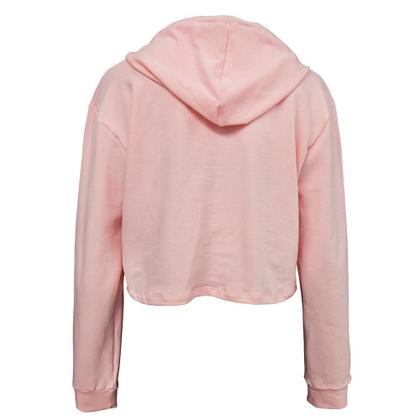 Imagem de Moletom Feminino Ragor Cropped Liso Capuz Inverno Casaco