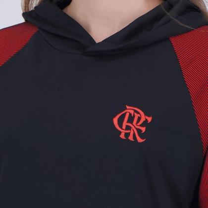 Imagem de Moletom Flamengo Slumber Feminino - Vermelho+Preto