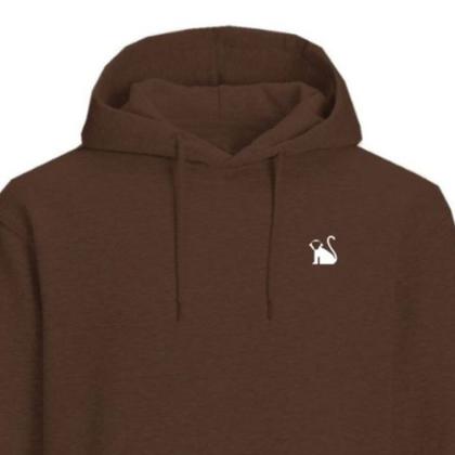 Imagem de Moletom Flanelado Estampado Com Capuz Blusa de Frio Canguru Fechada