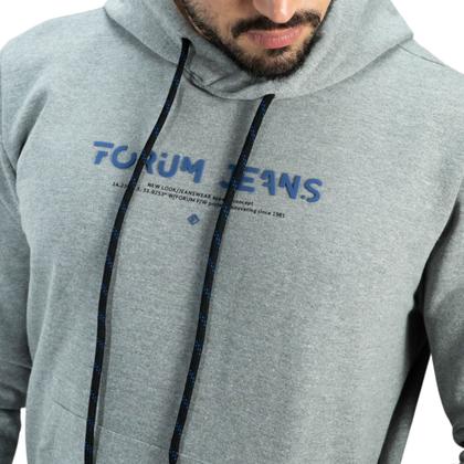 Imagem de Moletom Forum Mescla Cinza